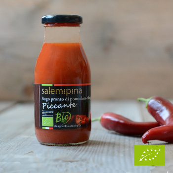Pikantny sos pomidorowy "SalemiPina" BIO 250g