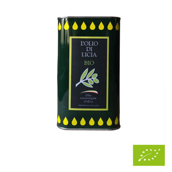 1l - Oliwa z oliwek EVO z pierwszego tłoczenia "L'olio di Licia" BIO, 2023