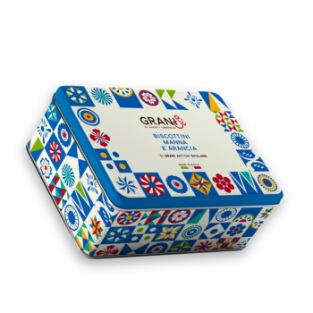 Puszka ciasteczek "Pomarańcza i manna" 270g