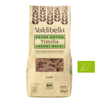 Makaron fusilli z pszenicy durum Timilia BIO 500g