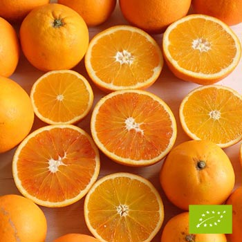 Cubotto pomarańcze Navelina - pomarańcze Tarocco BIO (8+3,5) 11,5kg