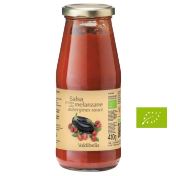Gotowy sos pomidorowy z bakłażanem 410g BIO