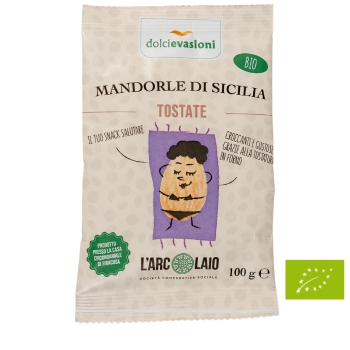 Shelled Roasted Almonds BIO 100g